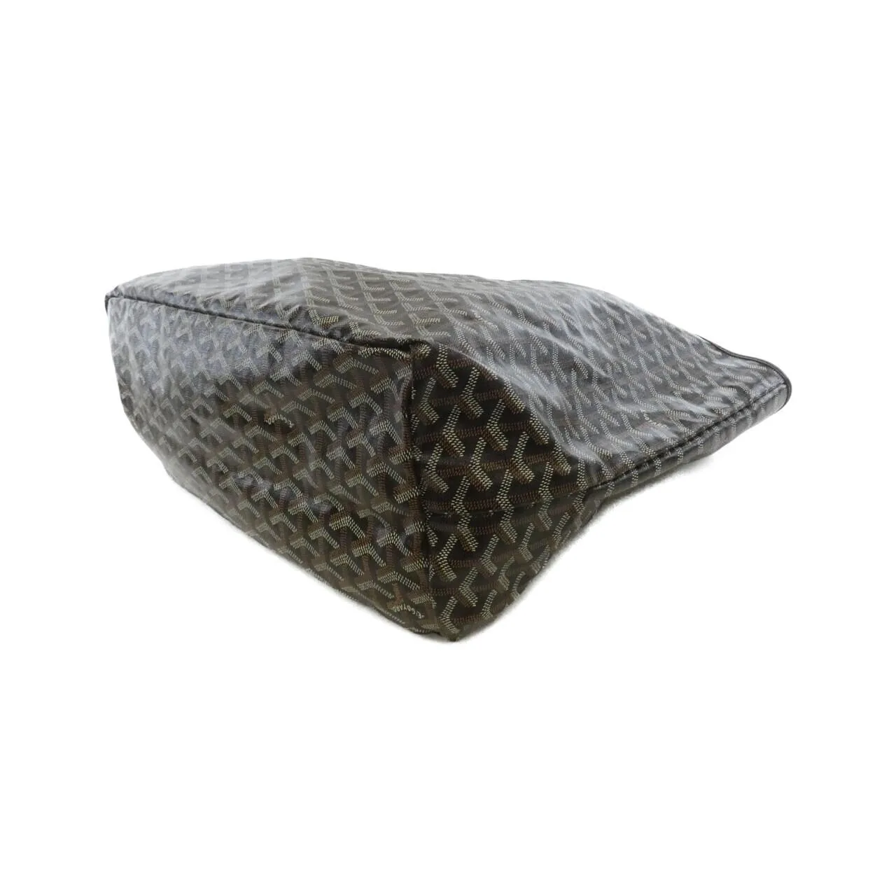 GOYARD Saint Louis AMA LOUIS GM Tote Canvas 黑色 帆布 中古品B - 縮圖 2