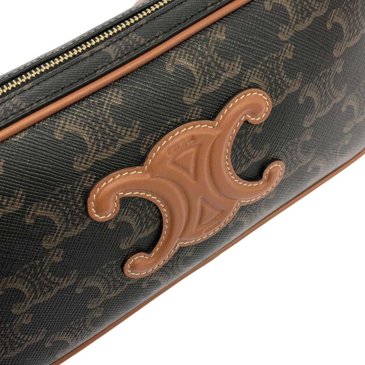 CELINE 10J582EGP Shoulder Canvas Black Canvas Rank A - Thumbnail 5