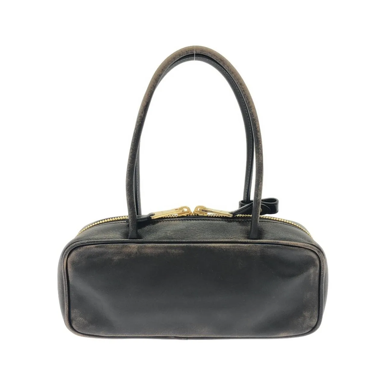 MIU MIU 5BB173 手提包 金色 中古品A - 縮圖 2
