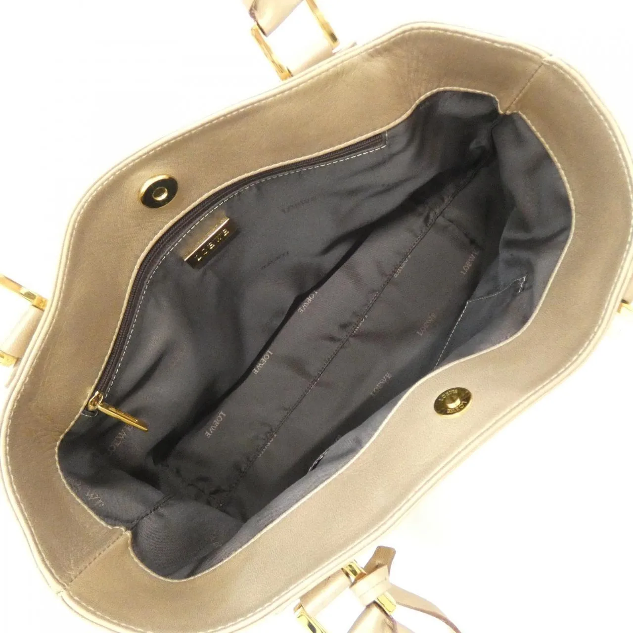 LOEWE Amazona 311 54 028 Handbag Black Rank A - Thumbnail 10