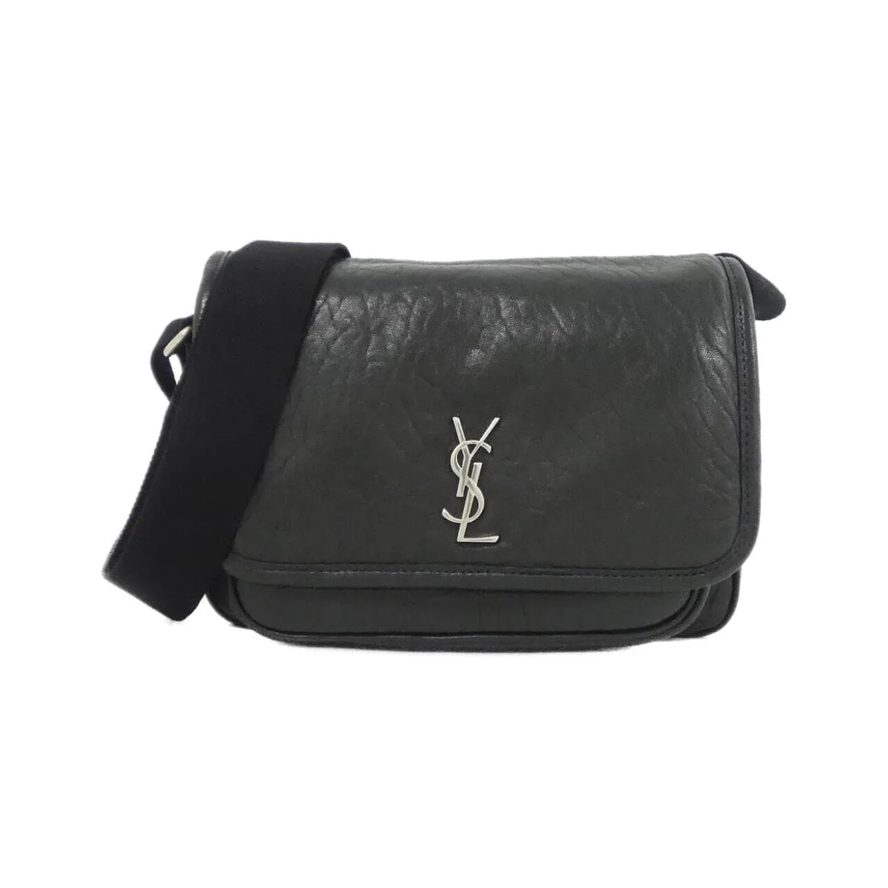 SAINT LAURENT Niki 776611 AAC3O Shoulder Lambskin Black
