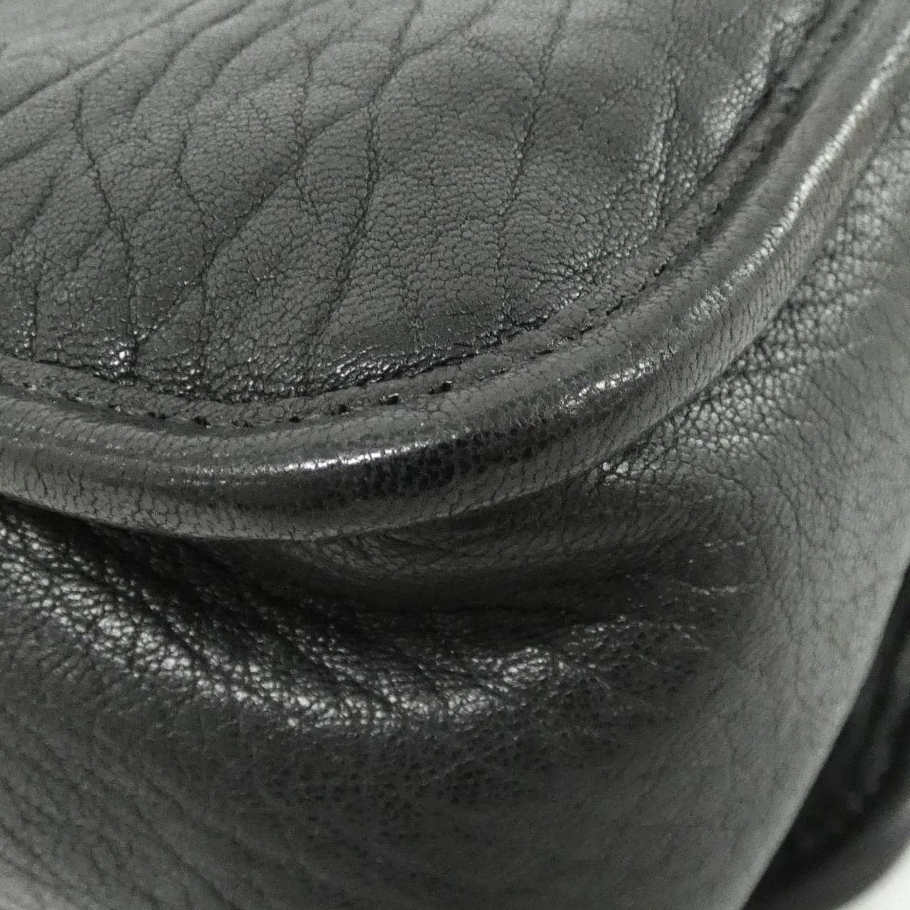 SAINT LAURENT Niki 776611 AAC3O Shoulder Lambskin Black Lambskin Rank A - Thumbnail 3