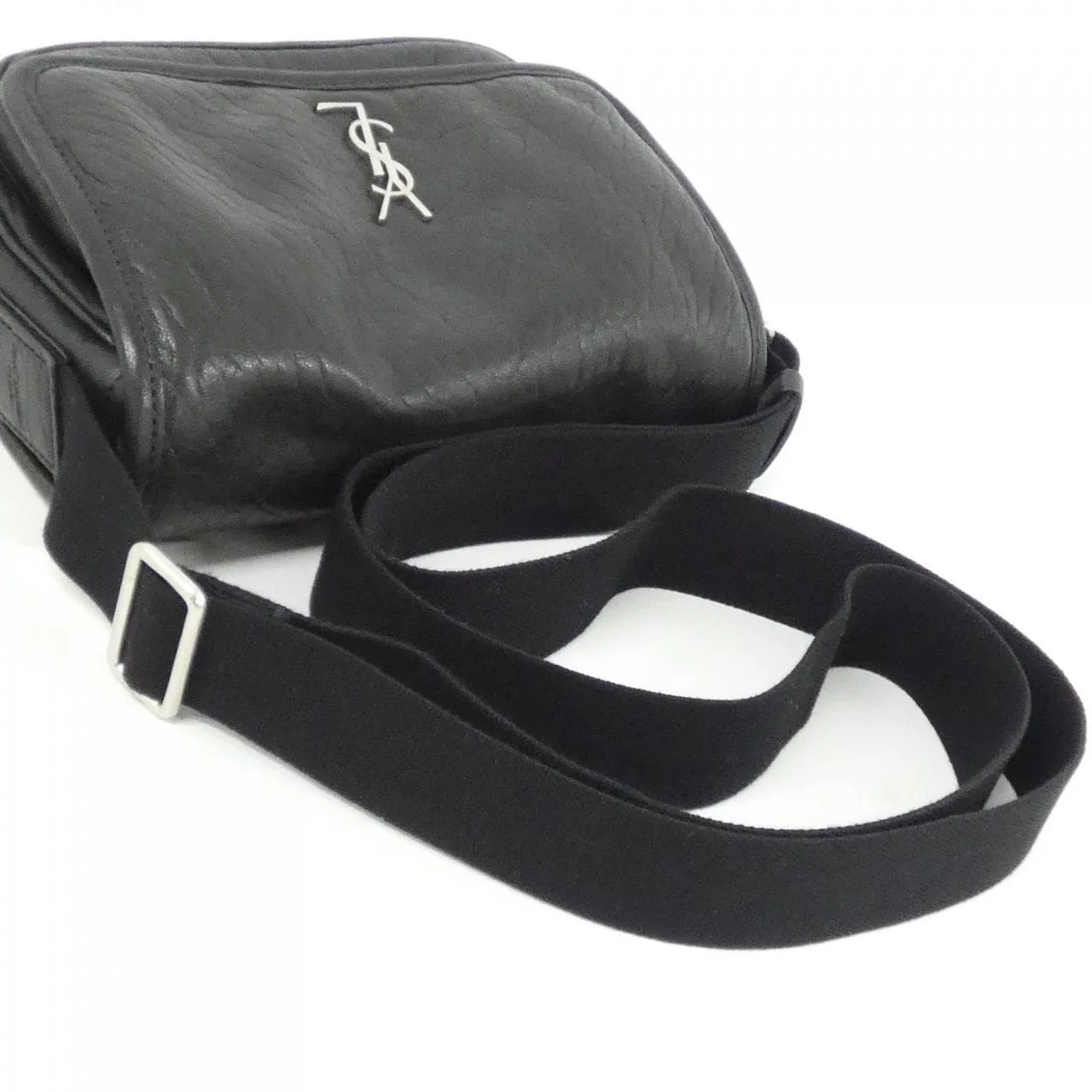 SAINT LAURENT Niki 776611 AAC3O Shoulder Lambskin Black Lambskin Rank A - Thumbnail 8