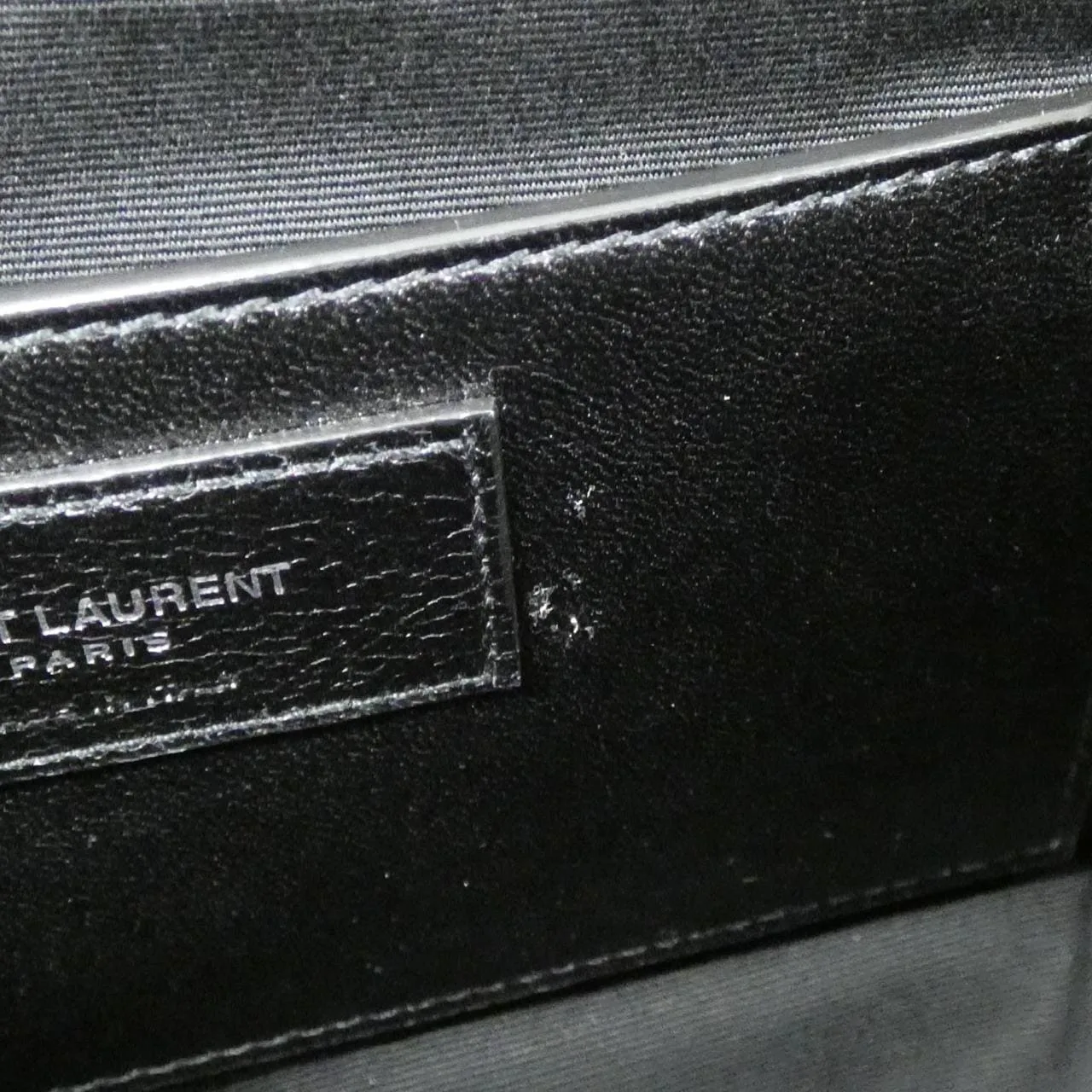 SAINT LAURENT Niki 776611 AAC3O Shoulder Lambskin Black Lambskin Rank A - Thumbnail 10