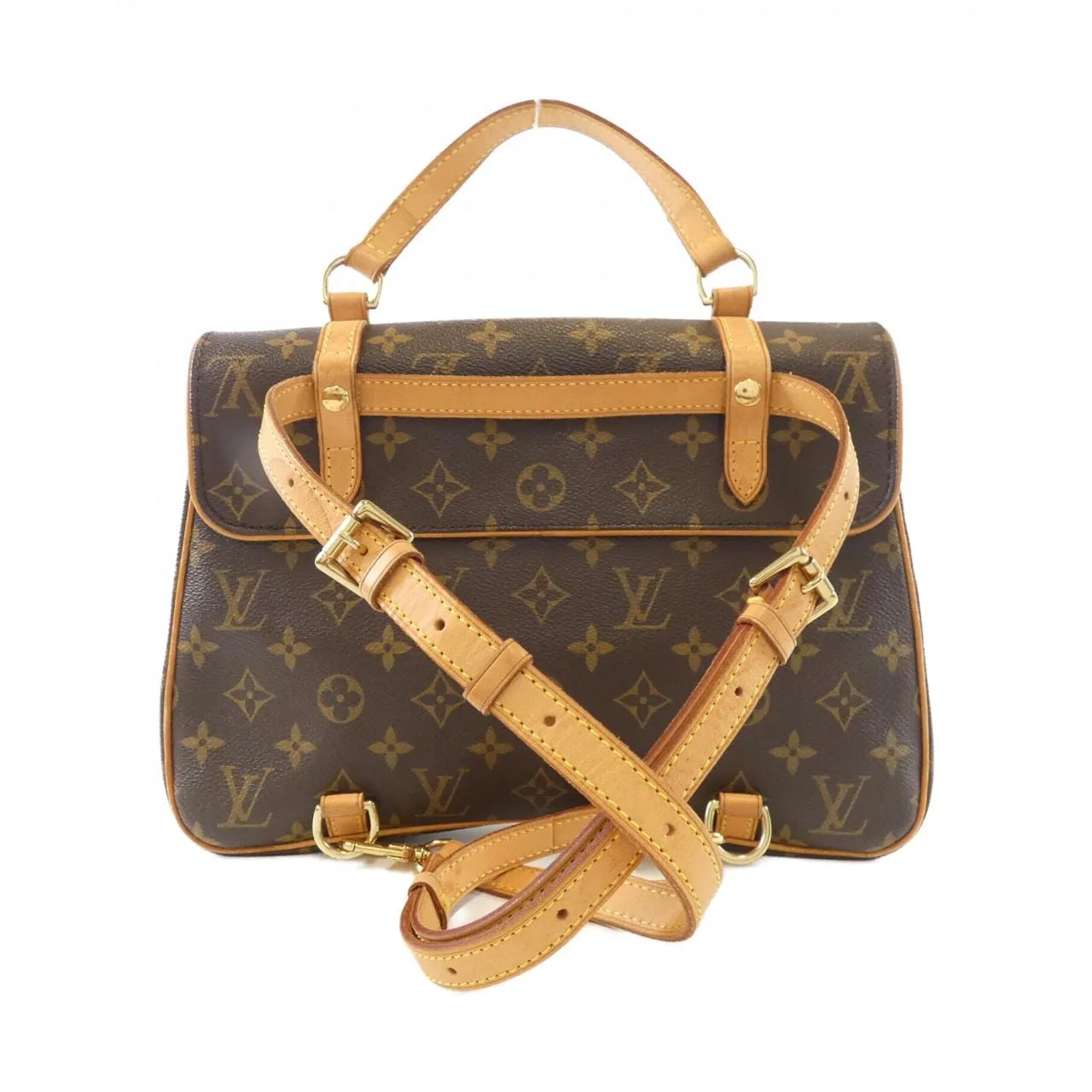 LOUIS VUITTON M51158 Backpack Monogram Black Monogram Rank B - Thumbnail 2