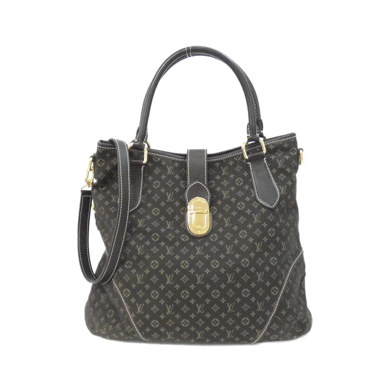 LOUIS VUITTON M56696 Shoulder Monogram Black