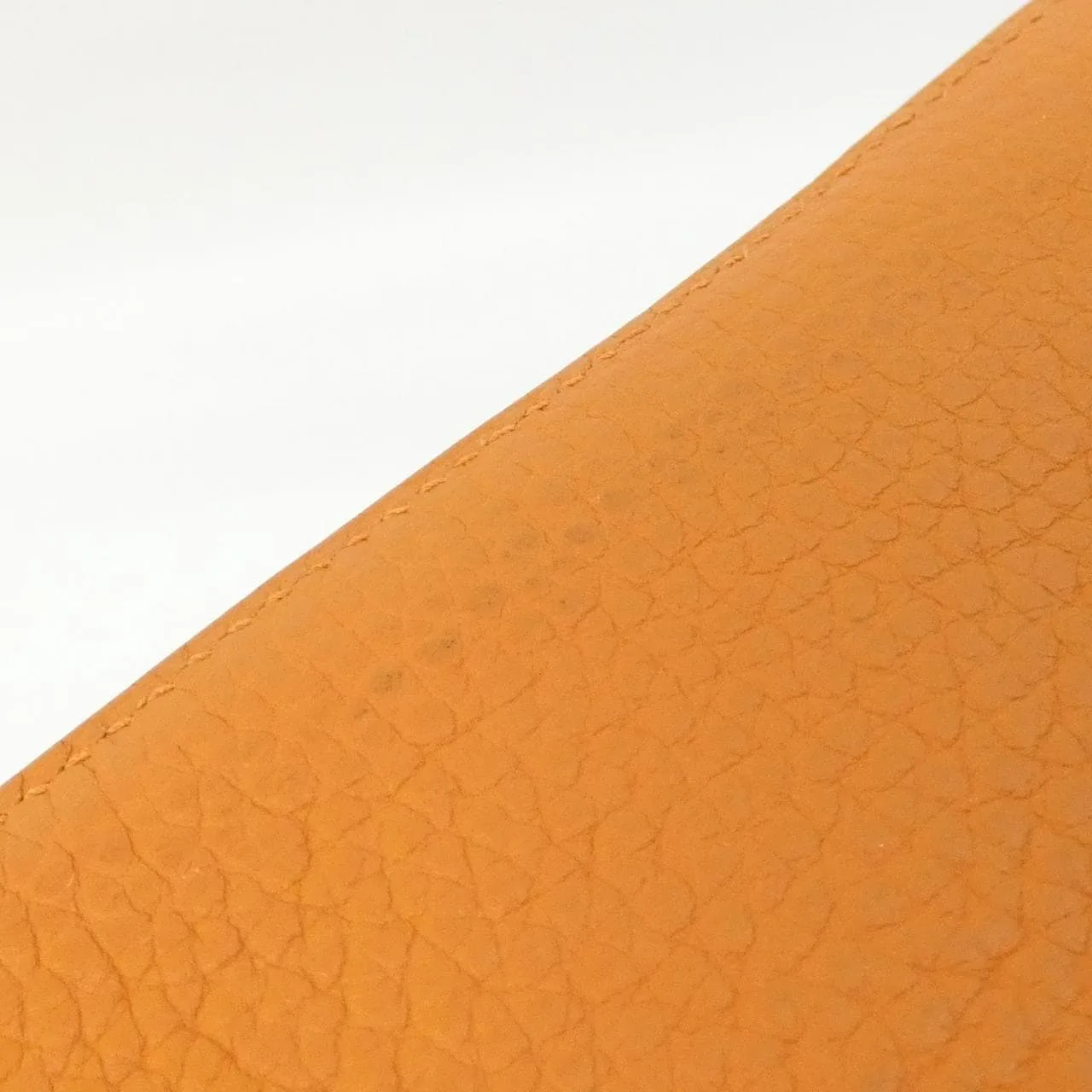 HERMES 061784CK Shoulder Clemence Orange Clemence Leather Rank A - Thumbnail 3