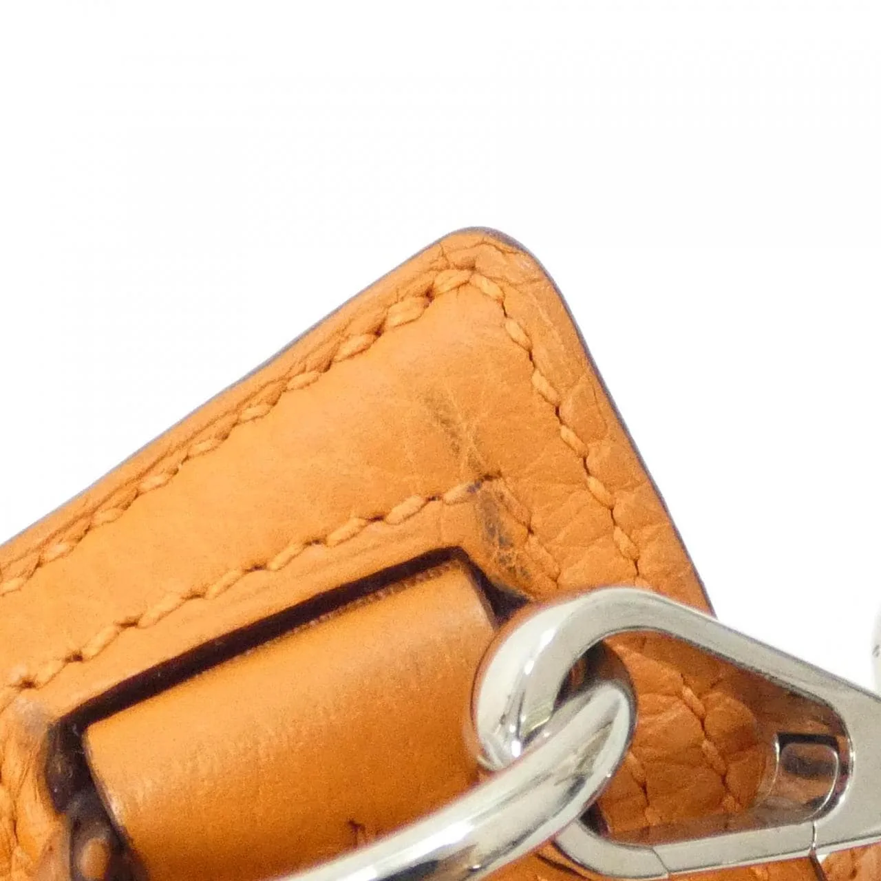 HERMES 061784CK Shoulder Clemence Orange Clemence Leather Rank A - Thumbnail 4