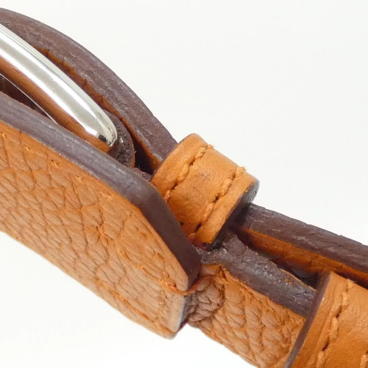 HERMES 061784CK Shoulder Clemence Orange Clemence Leather Rank A - Thumbnail 7