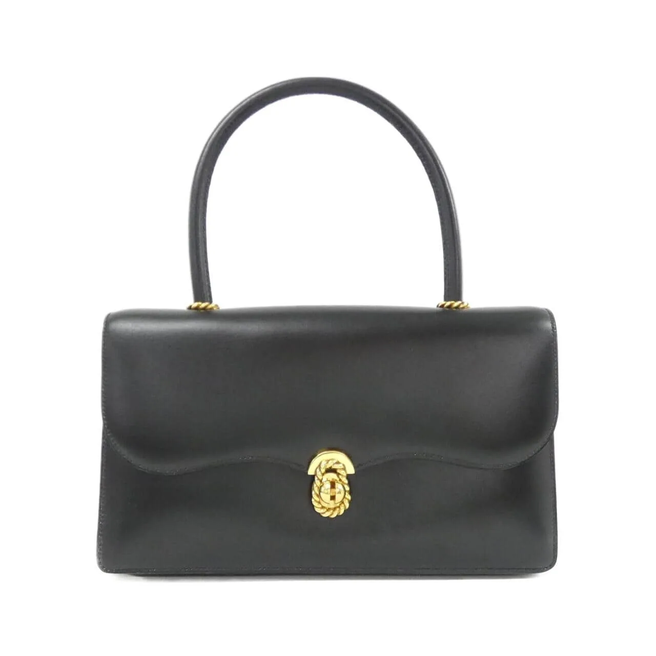 HERMES 手提包 Box Calf Black