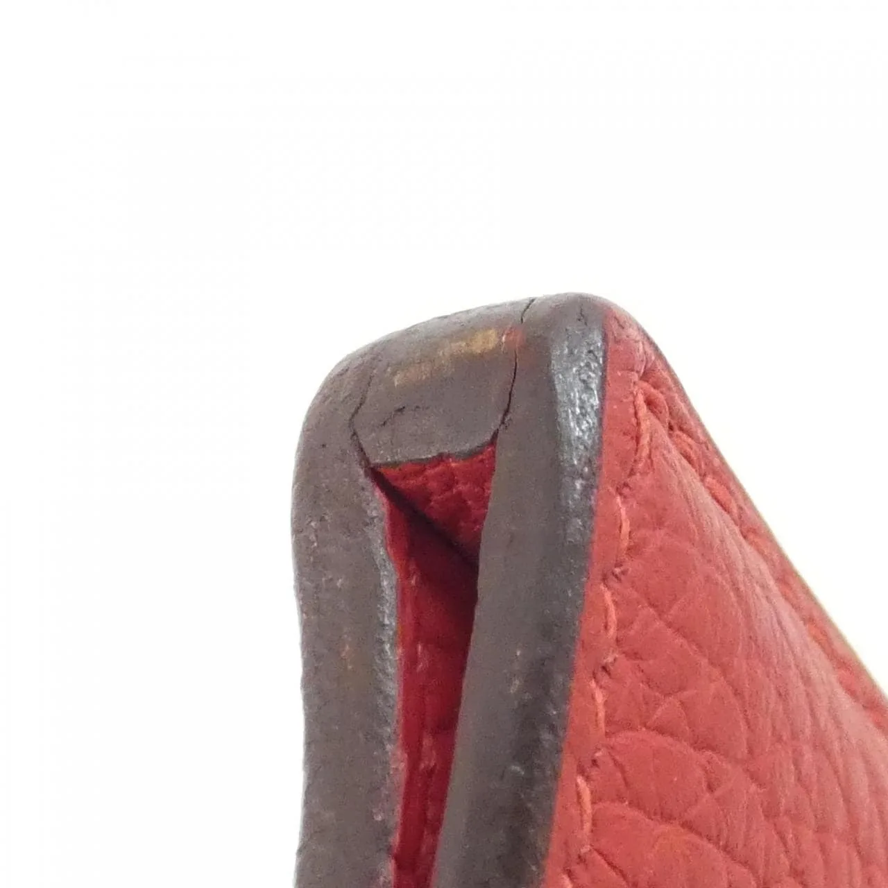 HERMES 061784CK 肩背包 Clemence Rouge Clemence 皮 中古品A - 縮圖 4