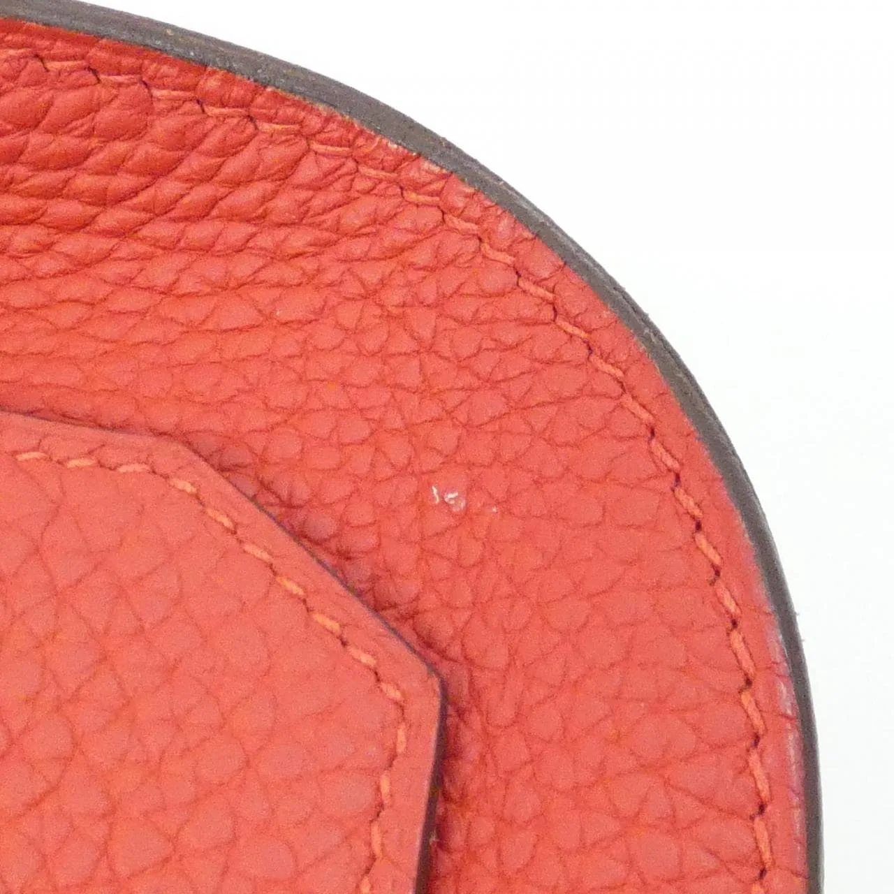 HERMES 061784CK 肩背包 Clemence Rouge Clemence 皮 中古品A - 縮圖 6
