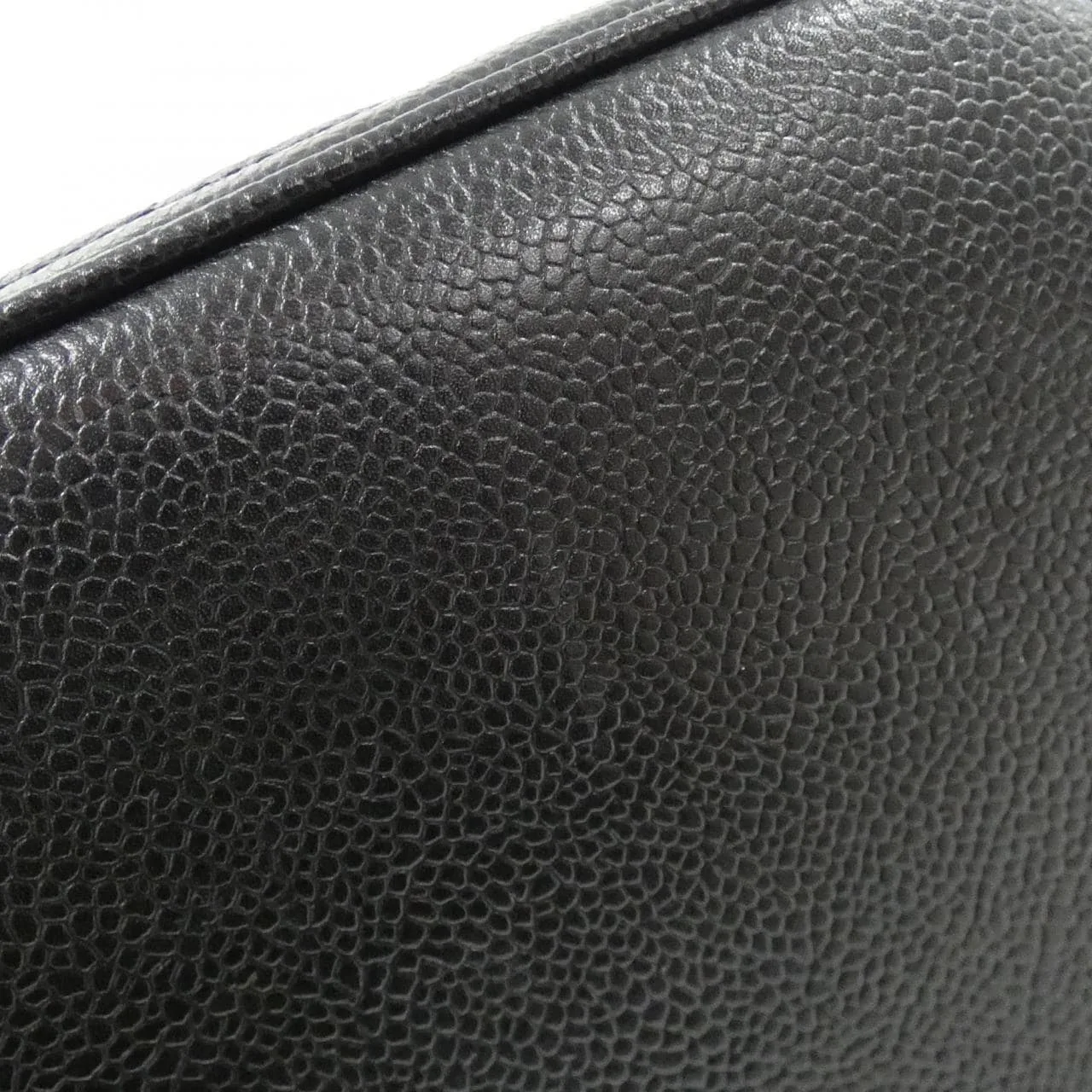 CHANEL 1997 Handbag Grained Calfskin 黑色 荔枝紋牛皮 中古品A - 縮圖 3