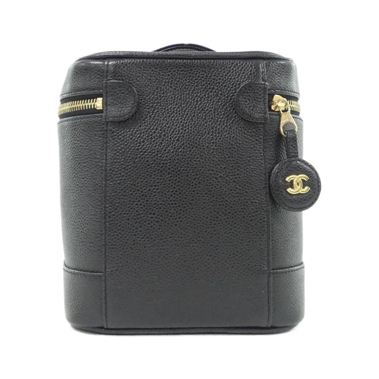 CHANEL 1998 Handbag Grained Calfskin 黑色 荔枝紋牛皮 中古品A - 縮圖 2