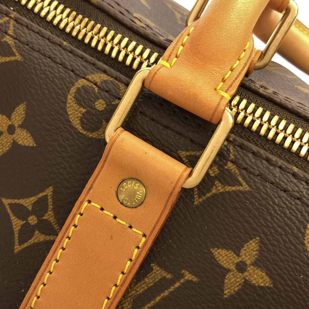 LOUIS VUITTON Keepall M41428 Boston Monogram Black Monogram Rank A - Thumbnail 4