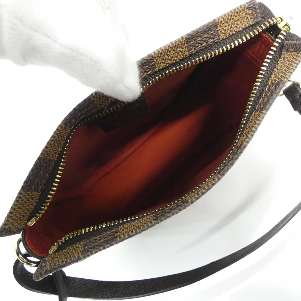 LOUIS VUITTON N51982 Pouch Damier Black Damier Rank A - Thumbnail 4
