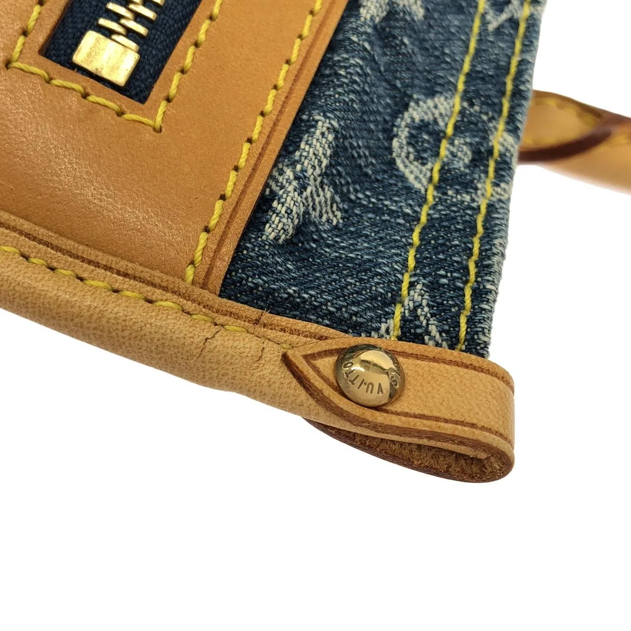 LOUIS VUITTON M95018 Handbag Monogram Blue Monogram Rank A - Thumbnail 5