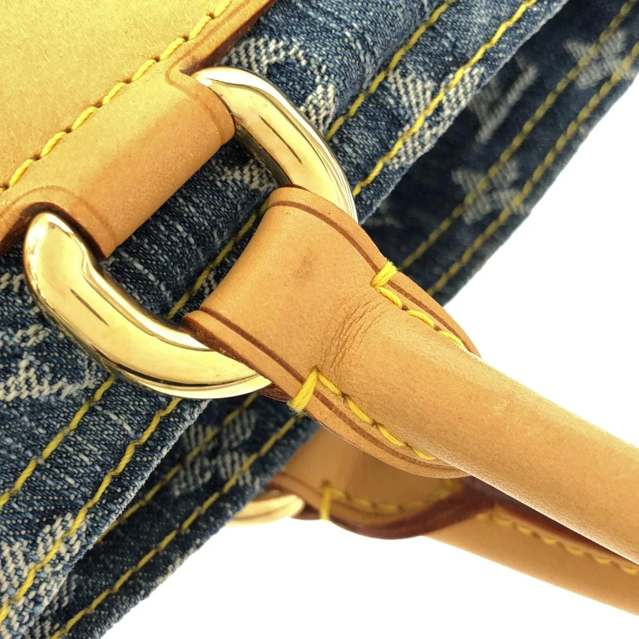 LOUIS VUITTON M95018 Handbag Monogram Blue Monogram Rank A - Thumbnail 8