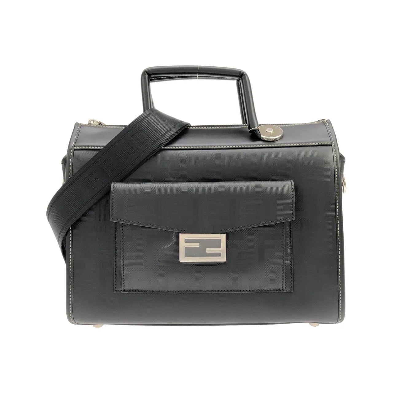 FENDI Baguette 7VA571 AJF4 Boston Black