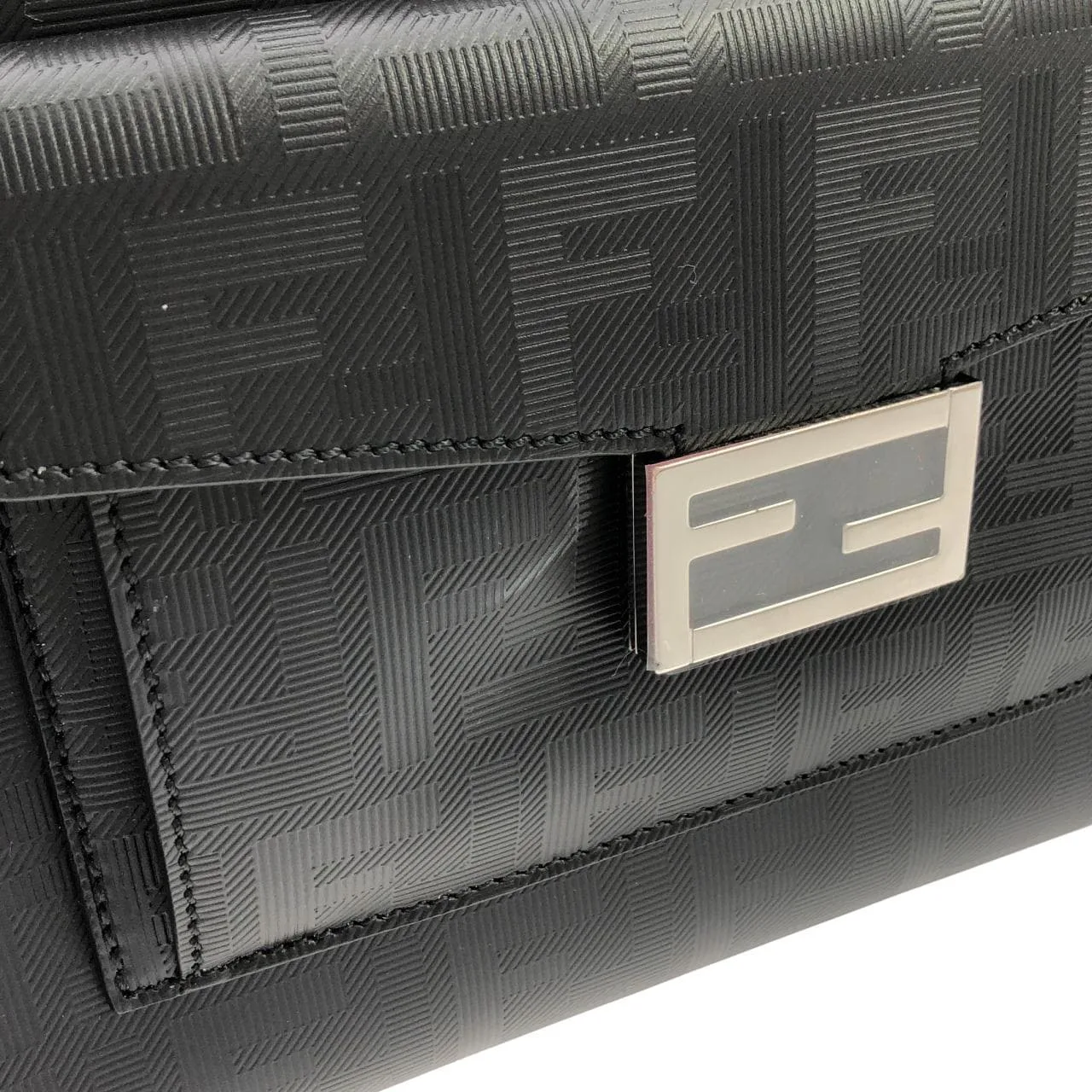 FENDI Baguette 7VA571 AJF4 Boston Black Rank A - Thumbnail 4
