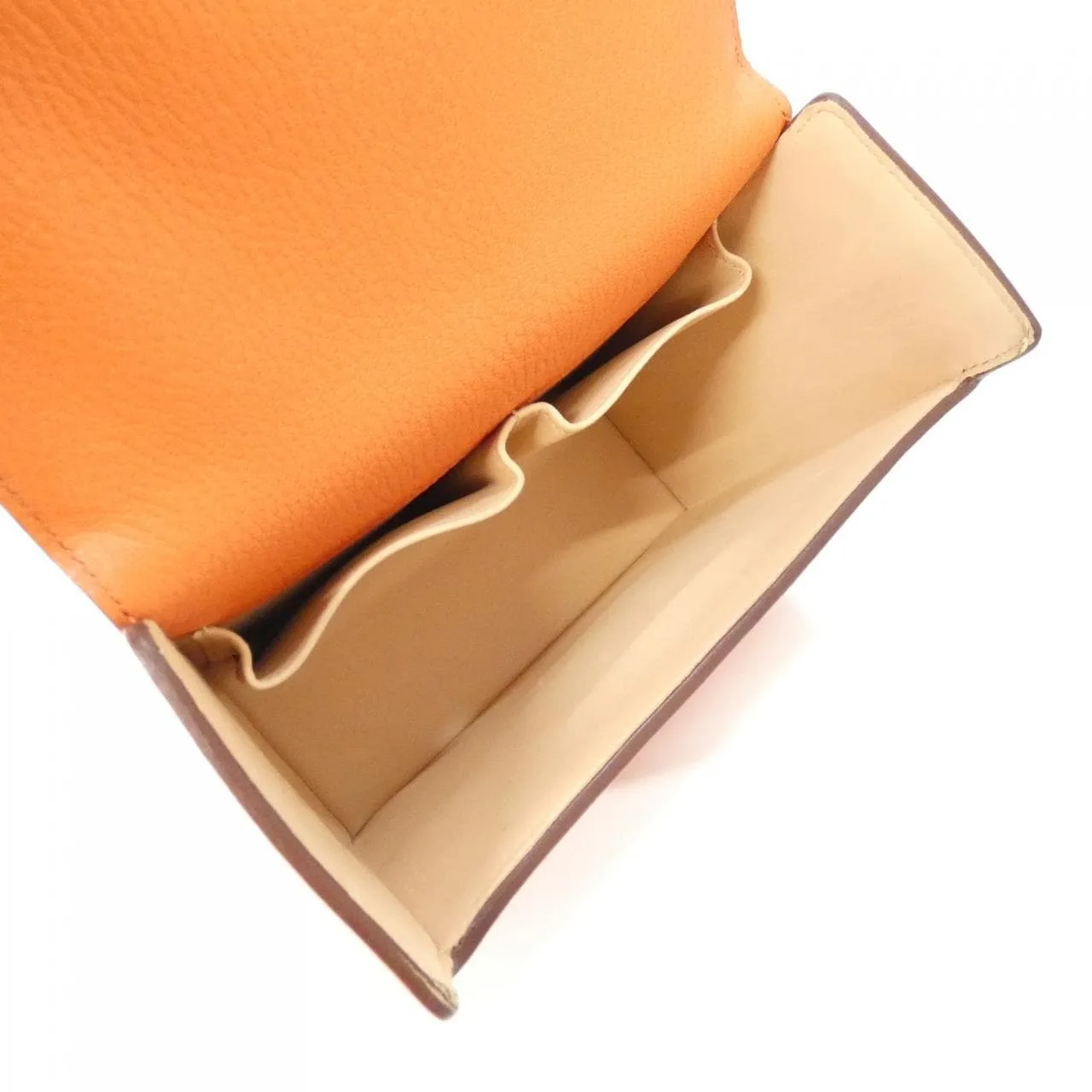 HERMES 073688CK Shoulder Orange Rank A - Thumbnail 9