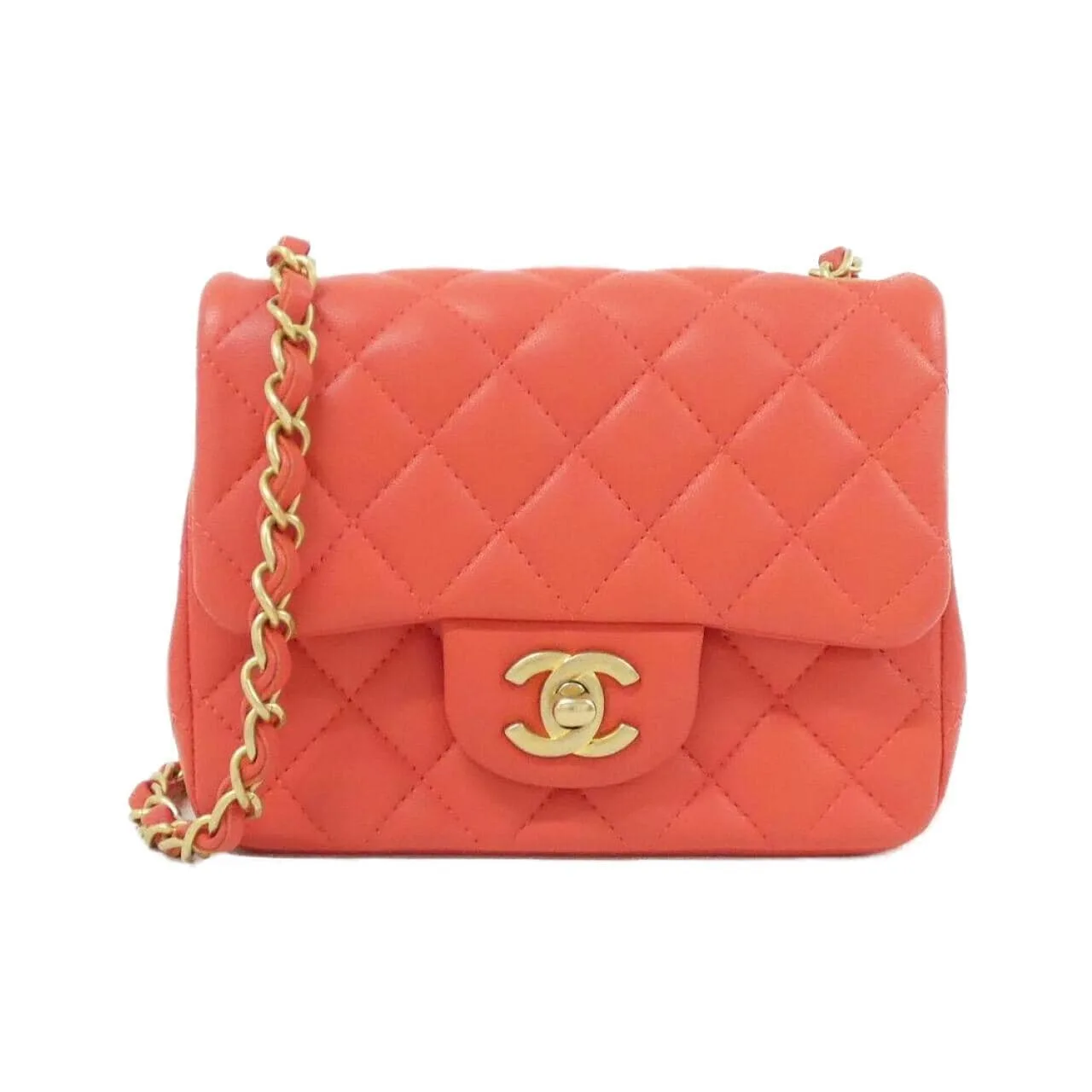 CHANEL Matelasse 35200 肩背包 羊皮 Black