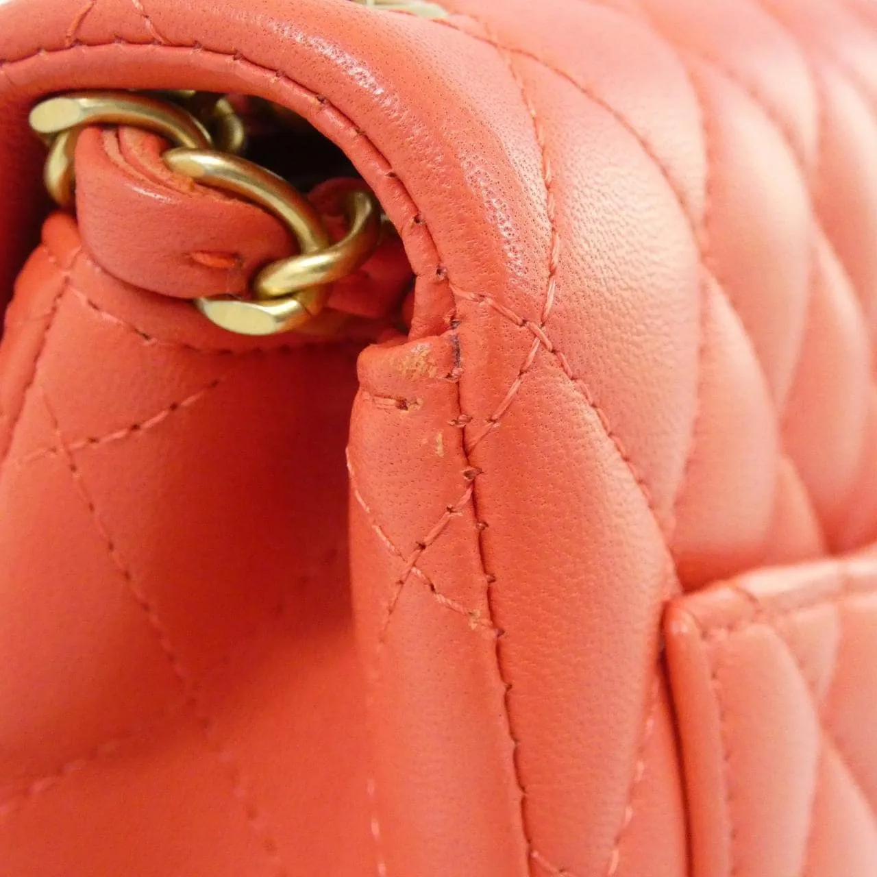 CHANEL Matelasse 35200 肩背包 羊皮 黑色 羊皮 中古品A - 縮圖 6