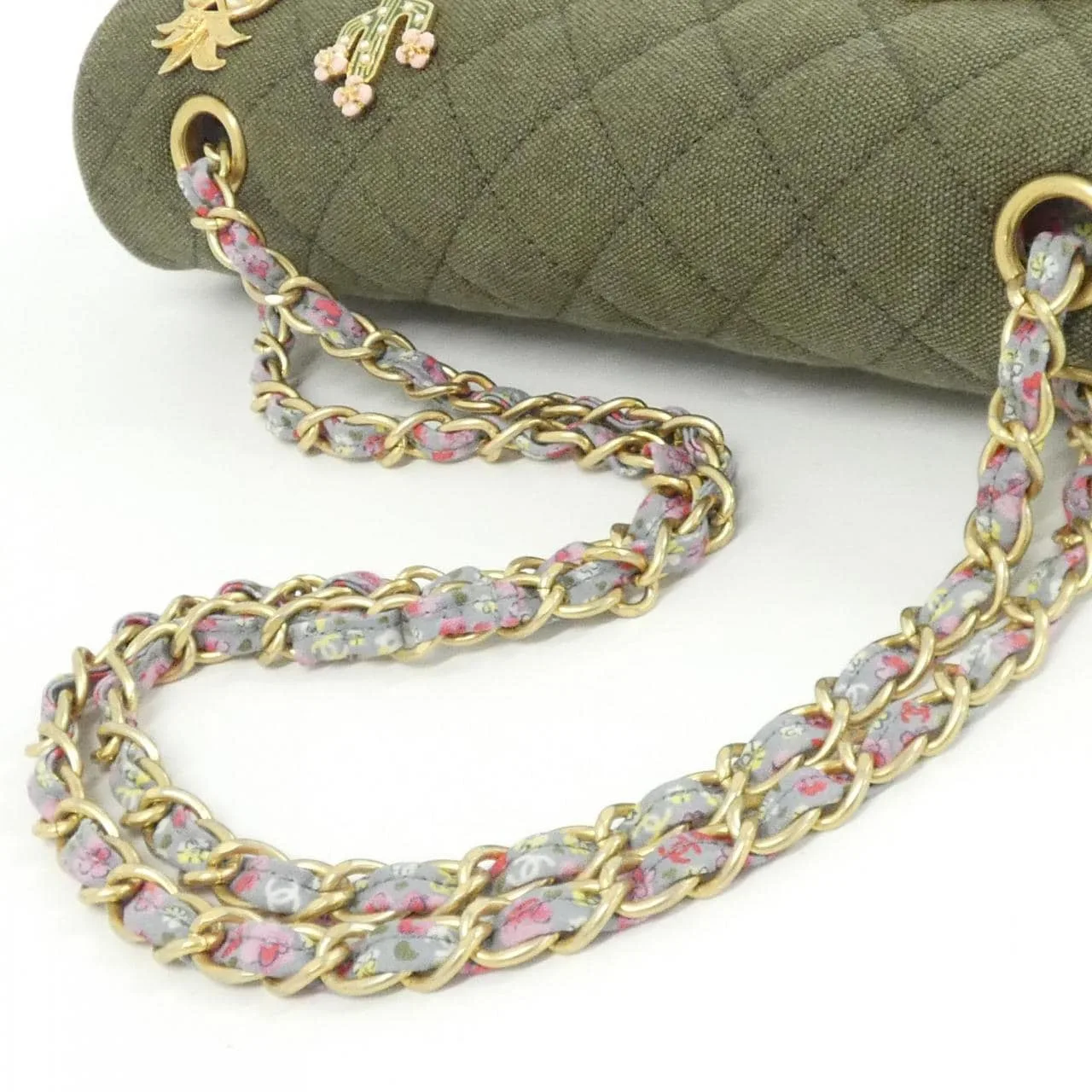 CHANEL Matelasse 1112 肩背包 帆布