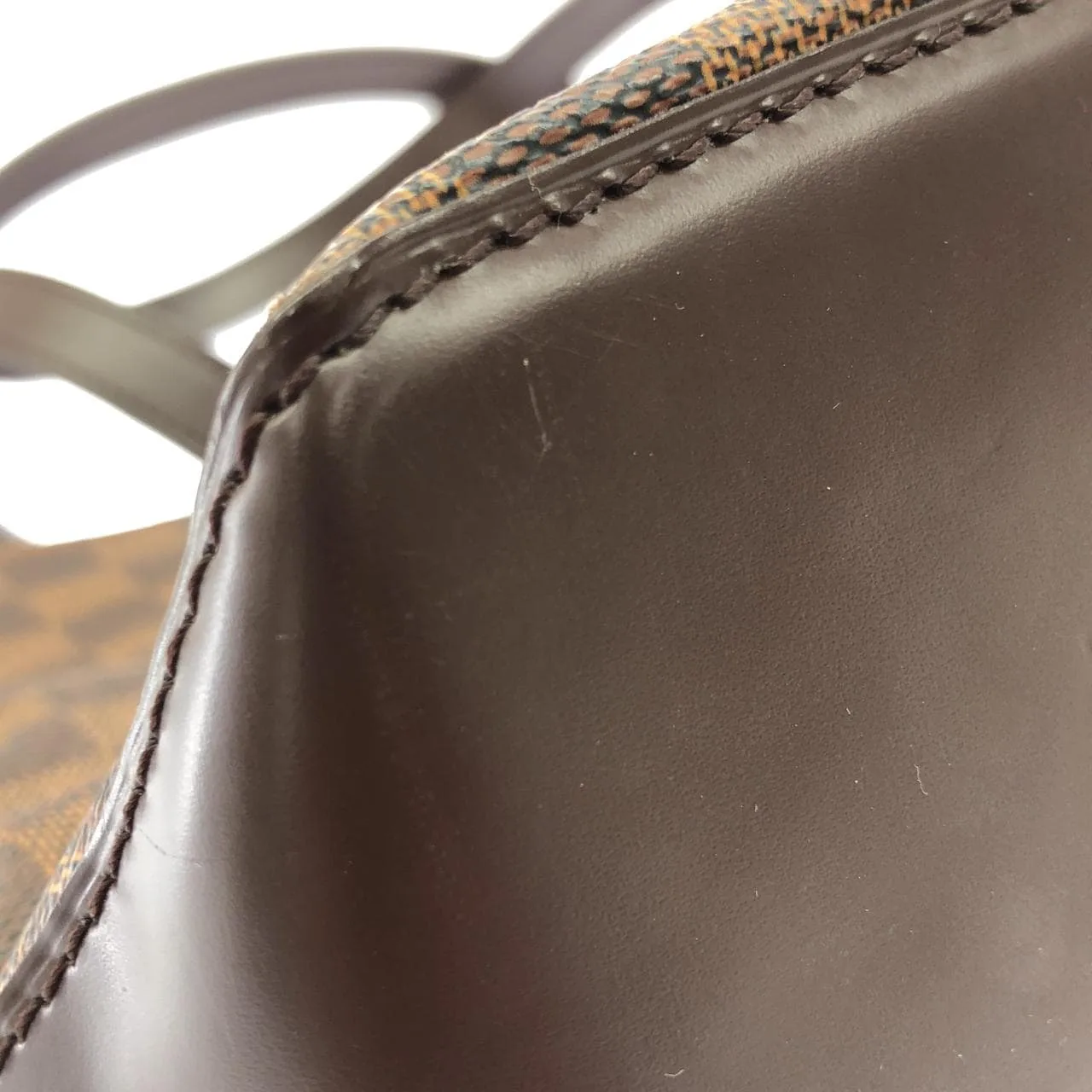 LOUIS VUITTON Caba Piano N51187 Handbag Damier Black Damier Rank A - Thumbnail 3
