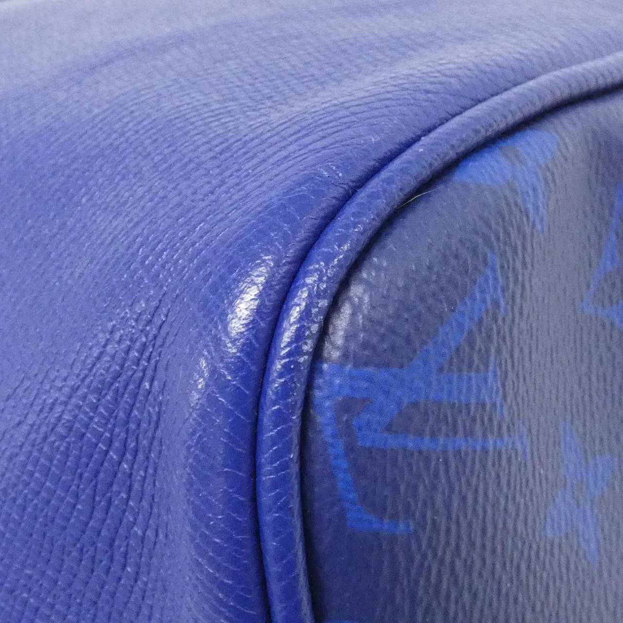 LOUIS VUITTON Keepall M53766 Boston Canvas 黑色 帆布 中古品A - 縮圖 2