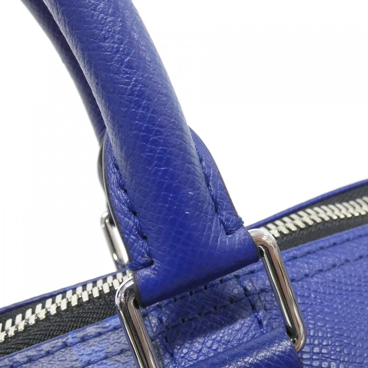 LOUIS VUITTON Keepall M53766 Boston Canvas 黑色 帆布 中古品A - 縮圖 6