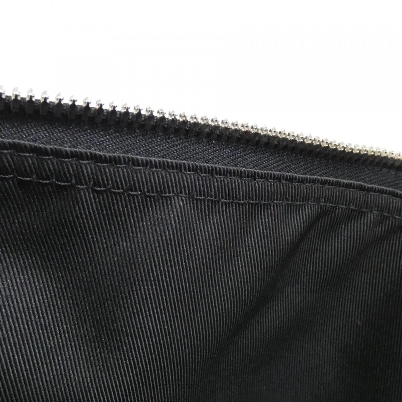 LOUIS VUITTON Keepall M53766 Boston Canvas 黑色 帆布 中古品A - 縮圖 8