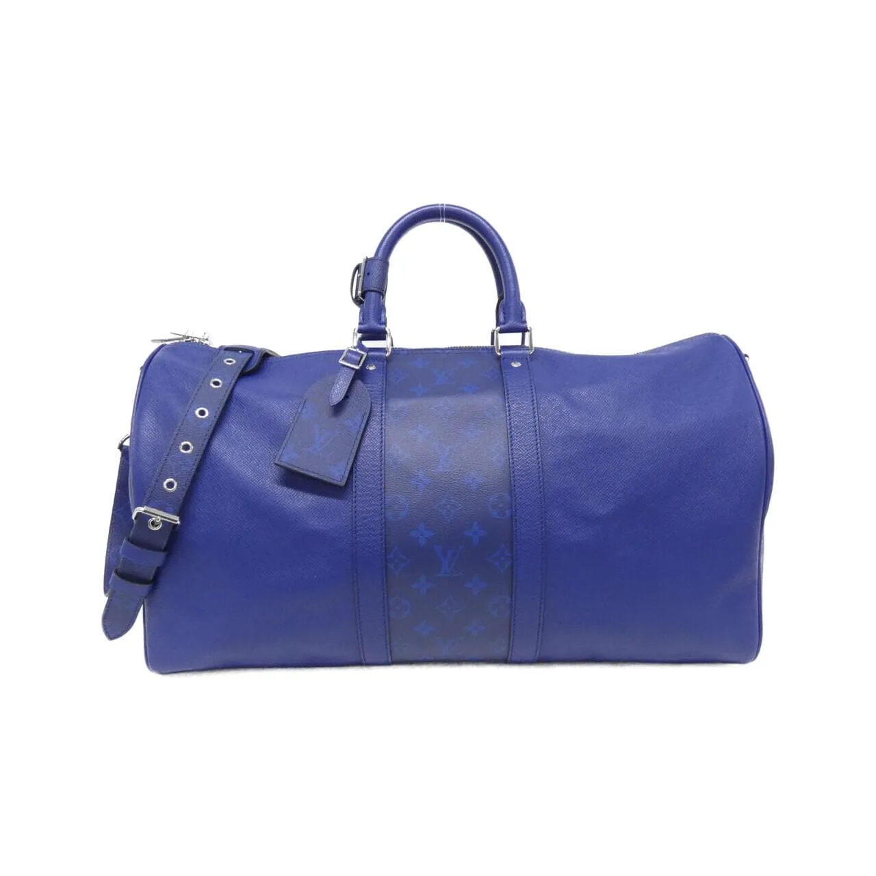 LOUIS VUITTON Keepall M53766 Boston Canvas Black