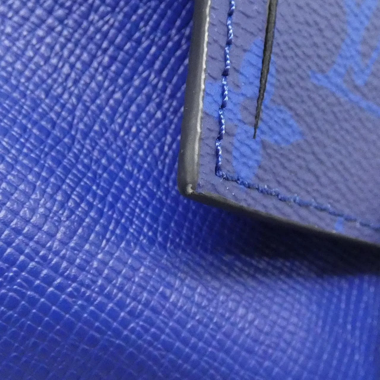 LOUIS VUITTON Keepall M53766 Boston Canvas 黑色 帆布 中古品A - 縮圖 4