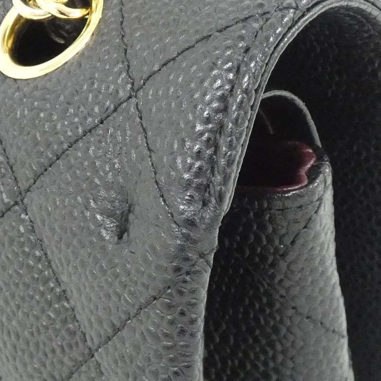 CHANEL Matelasse 1112 Shoulder Grained Calfskin 5