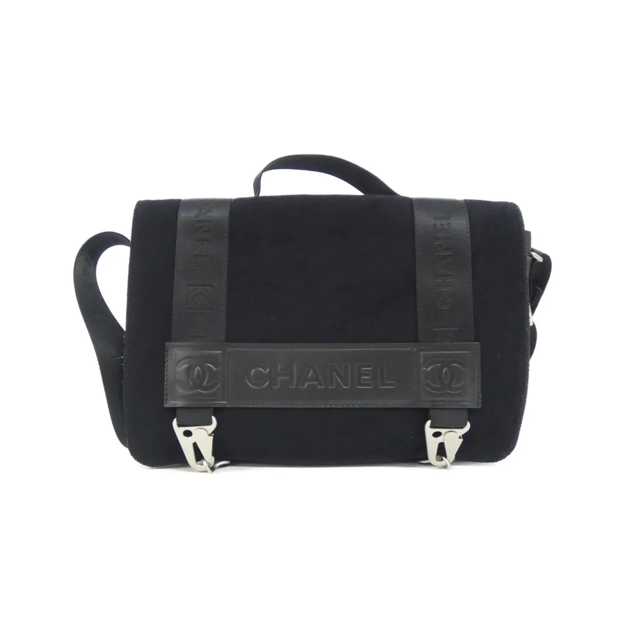 CHANEL 26169 肩背包 尼龍 Black