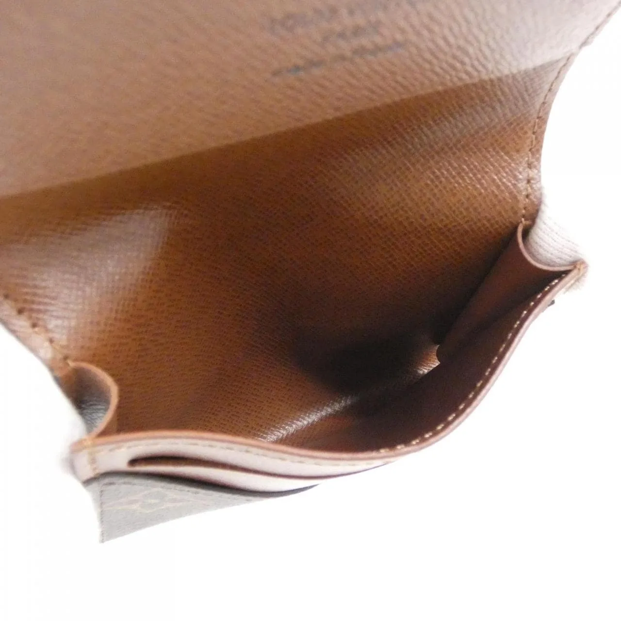 LOUIS VUITTON M63801 Card Case Monogram 黑色 Monogram 中古品A - 縮圖 4