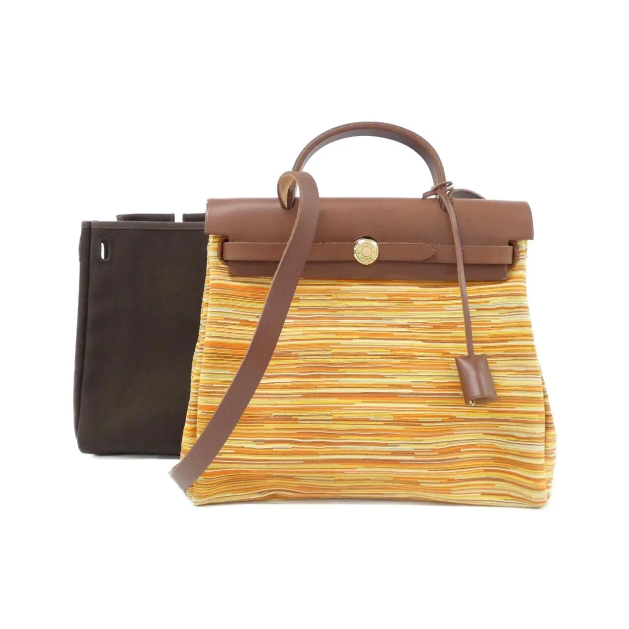 HERMES Herbag 039255CP 手提包 Black