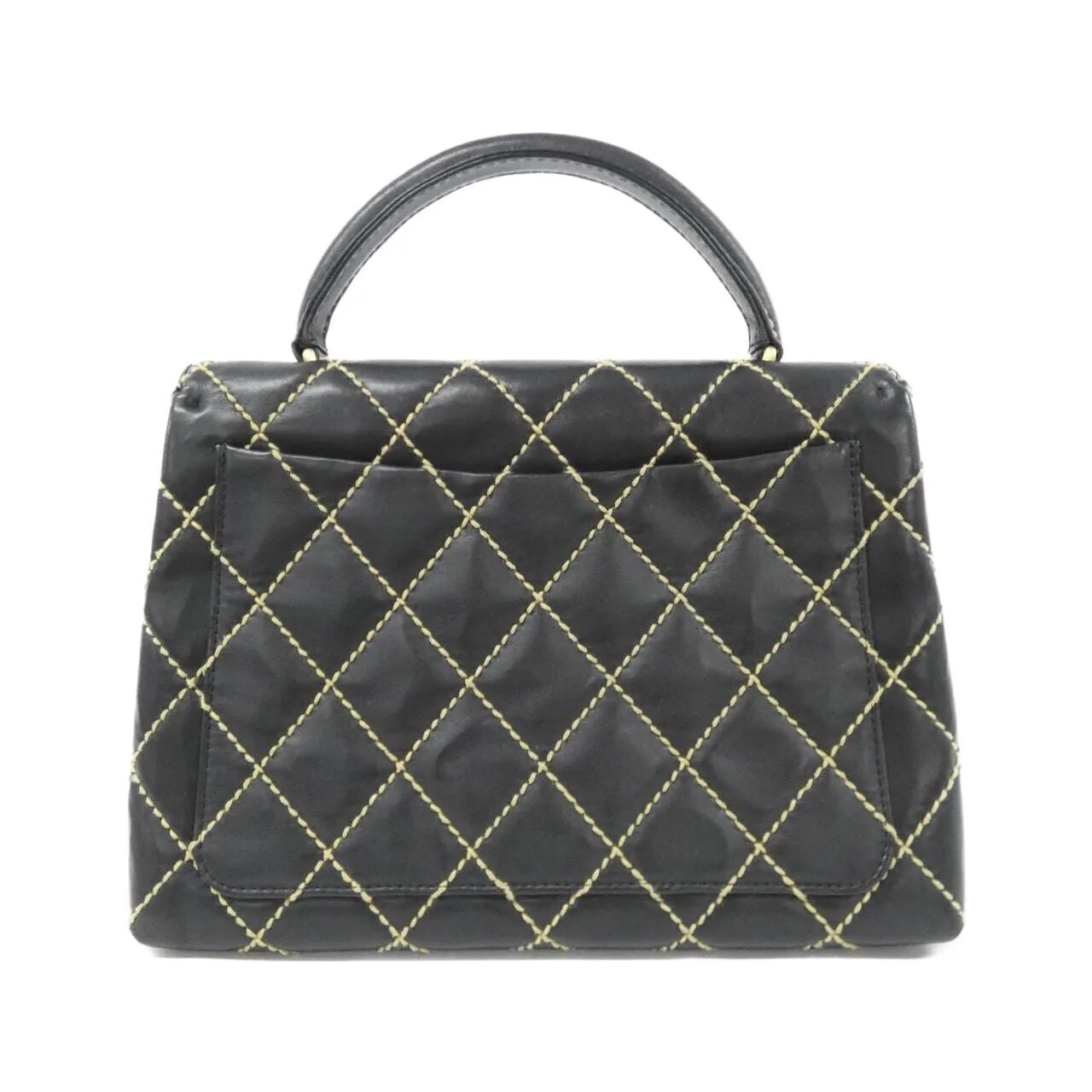 CHANEL 手提包 黑色 中古品A - 縮圖 2