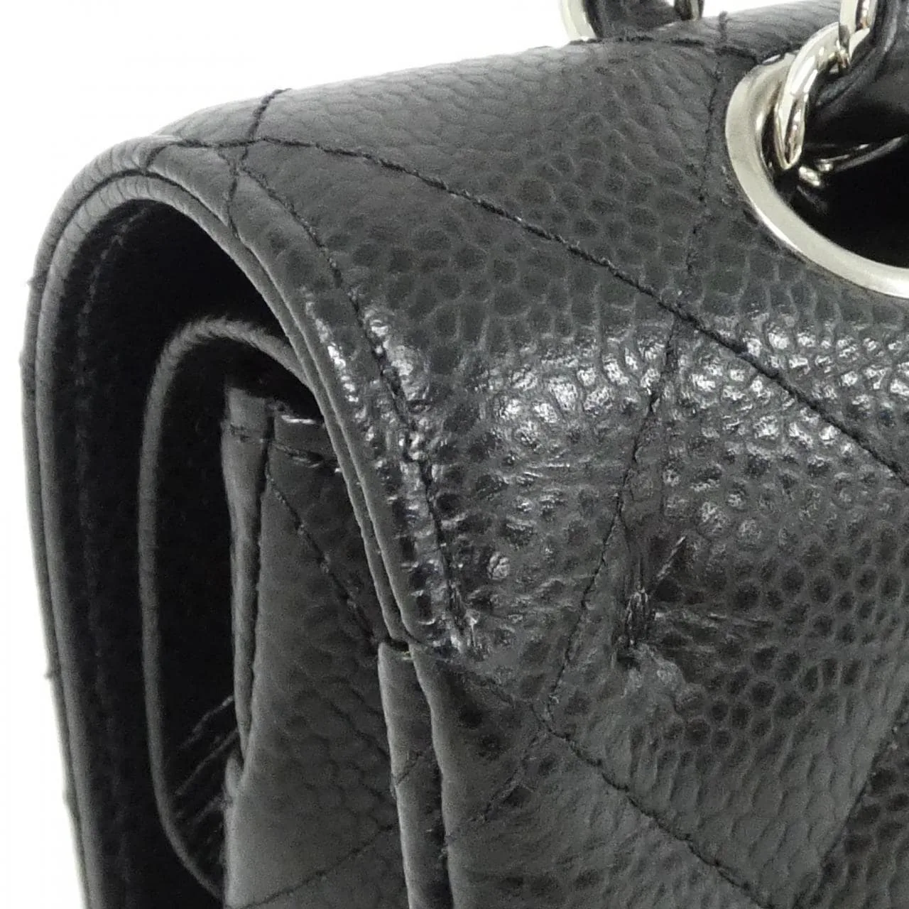 CHANEL Matelasse 1112 Shoulder Grained Calfskin 5