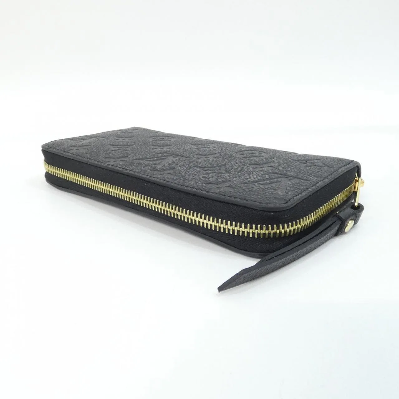 LOUIS VUITTON M60171 Wallet Monogram 黑色 Monogram 中古品A - 縮圖 2
