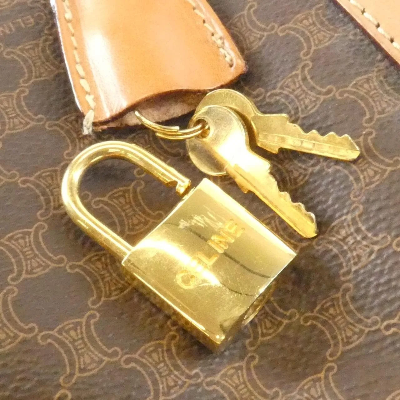 CELINE 波士頓包 帆布 3