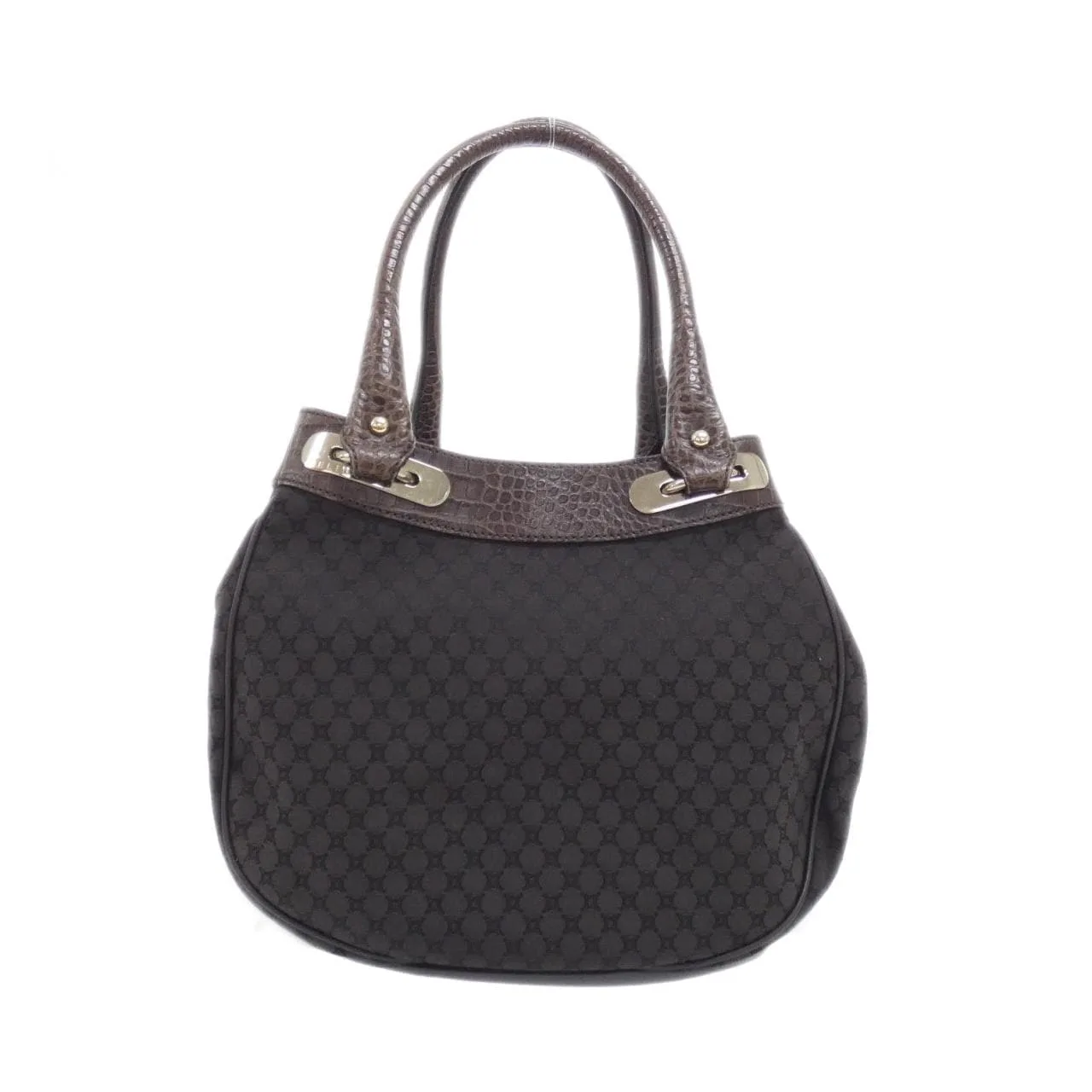 CELINE Shoulder Canvas Brown Canvas Rank A - Thumbnail 2