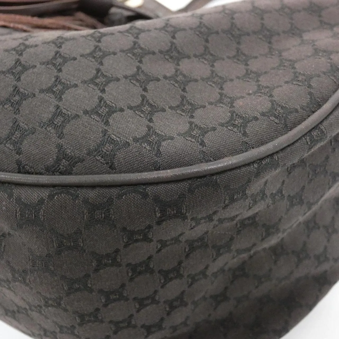 CELINE Shoulder Canvas Brown Canvas Rank A - Thumbnail 3