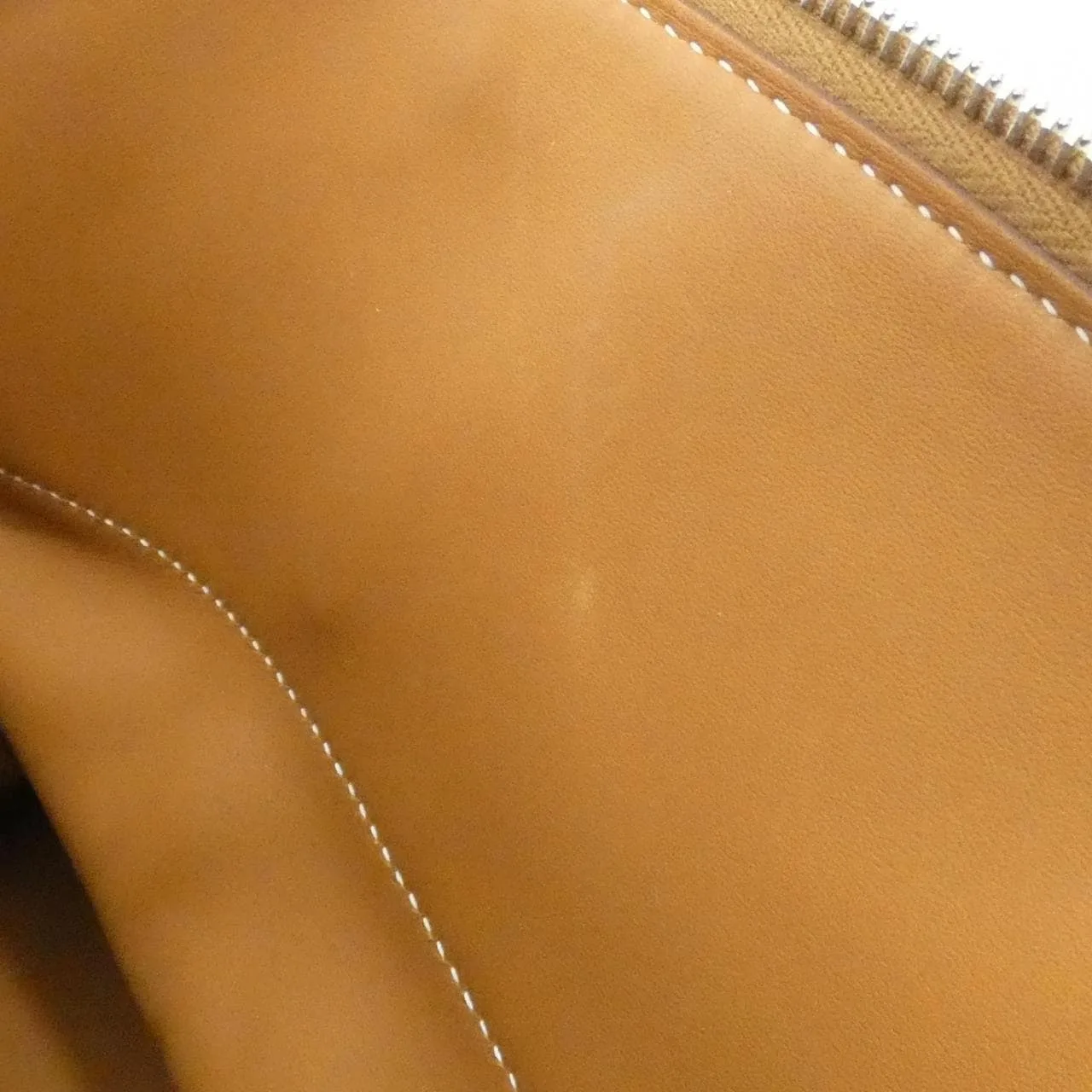 HERMES Bolide 073420CK Handbag Clemence Gold Clemence Leather Rank A - Thumbnail 10
