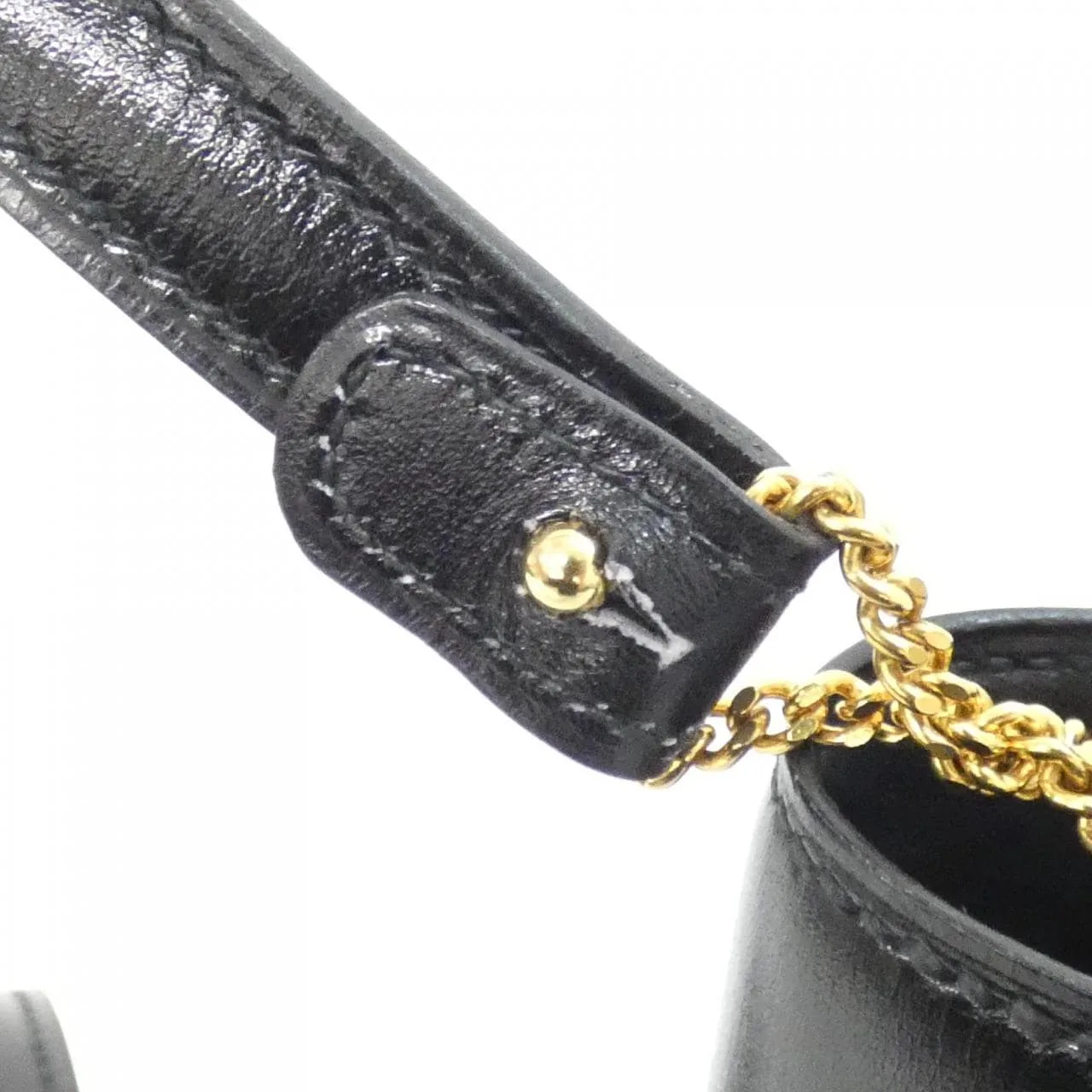 HERMES 001372CC Shoulder Box Calf Black Box Calf Leather Rank A - Thumbnail 7