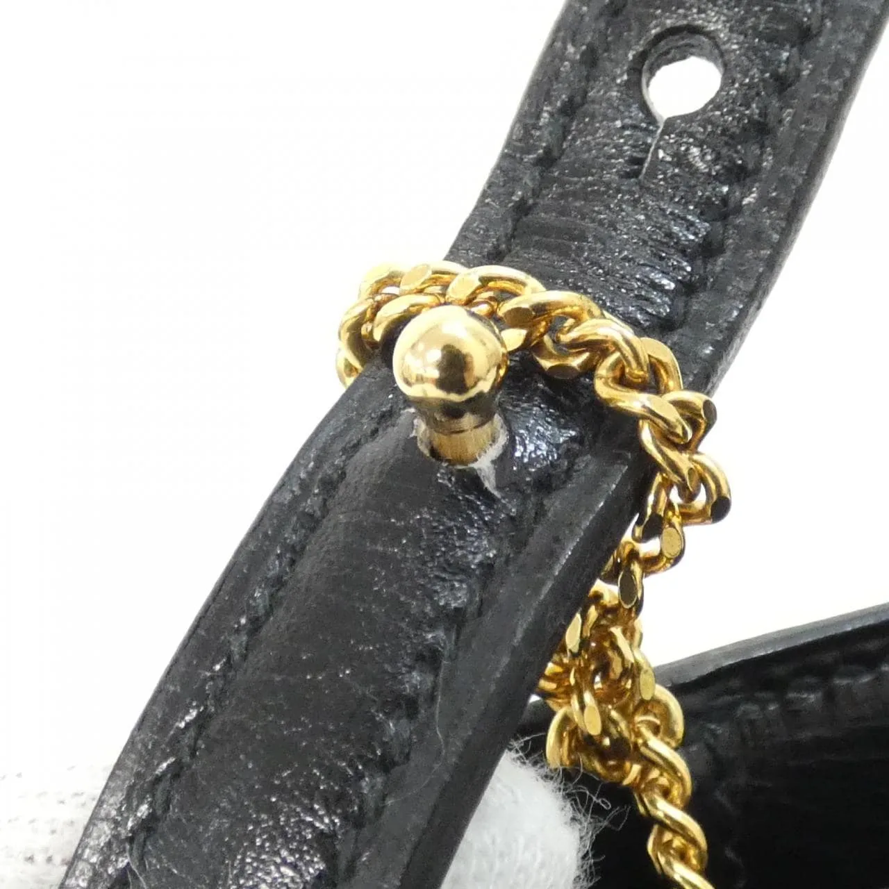 HERMES 001372CC Shoulder Box Calf Black Box Calf Leather Rank A - Thumbnail 8