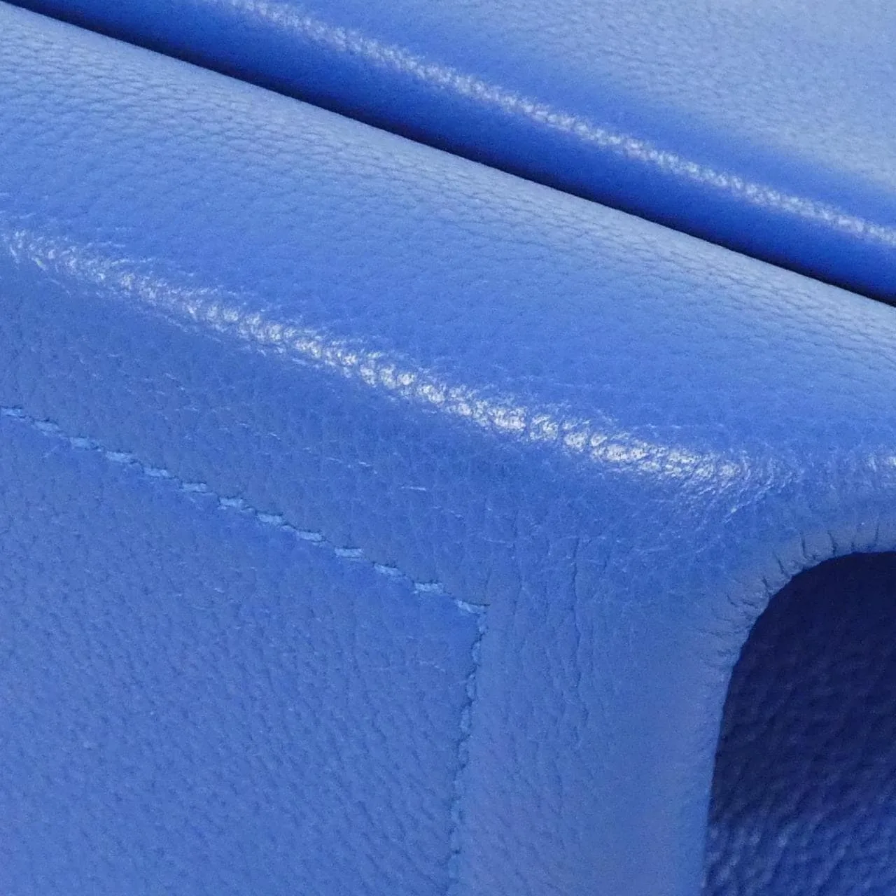 HERMES 076204CK Shoulder Blue Rank A - Thumbnail 3