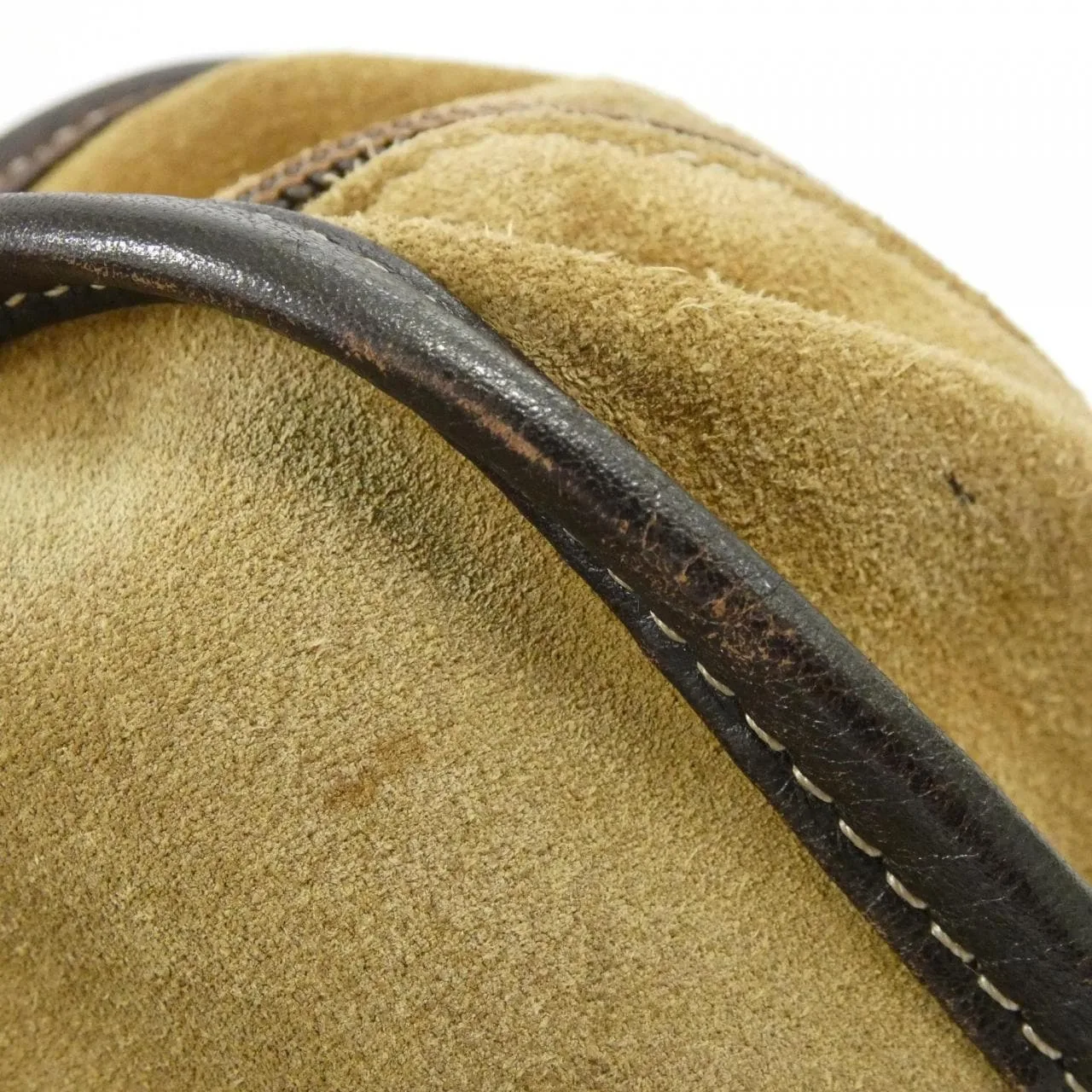 LOEWE Amazona Handbag Brown Rank B - Thumbnail 6