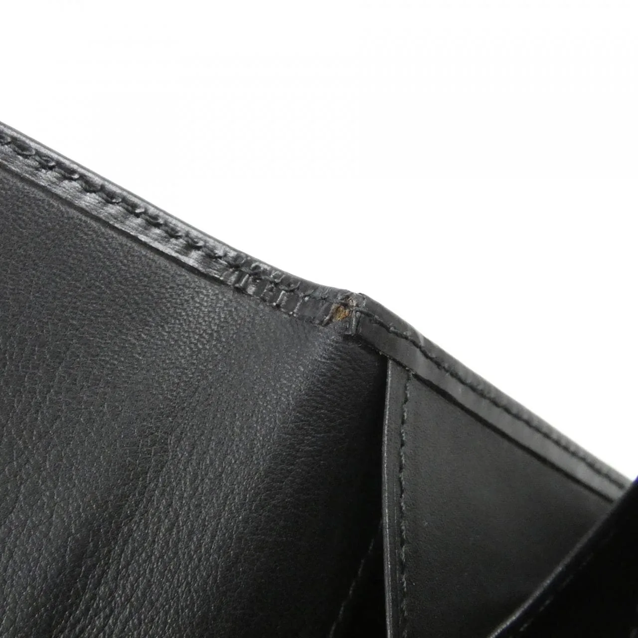 LOEWE Wallet Leather Black Leather Rank A - Thumbnail 6